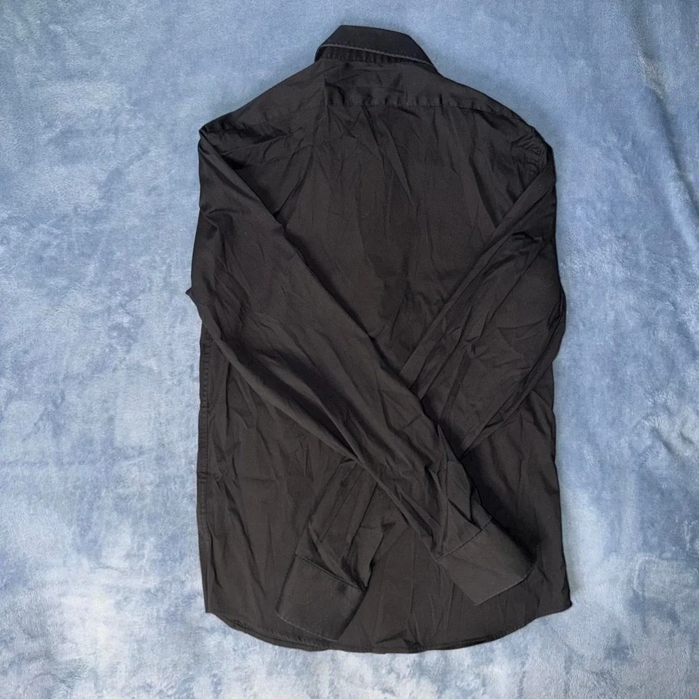 Zara Black Button Up Shirt